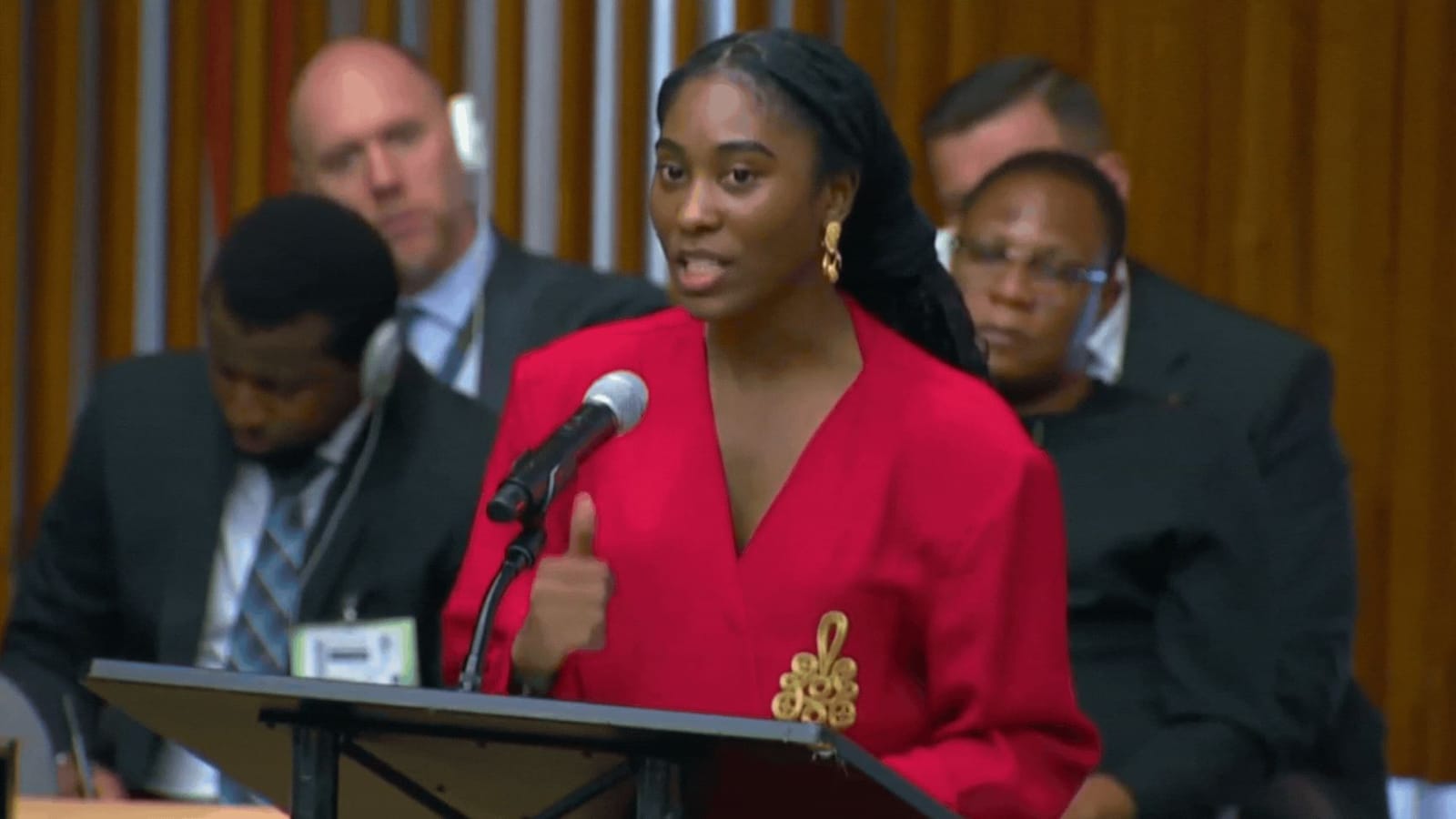 Christina Williams speaking at the Special Event on Transforming Education during HLPF 2024 post image